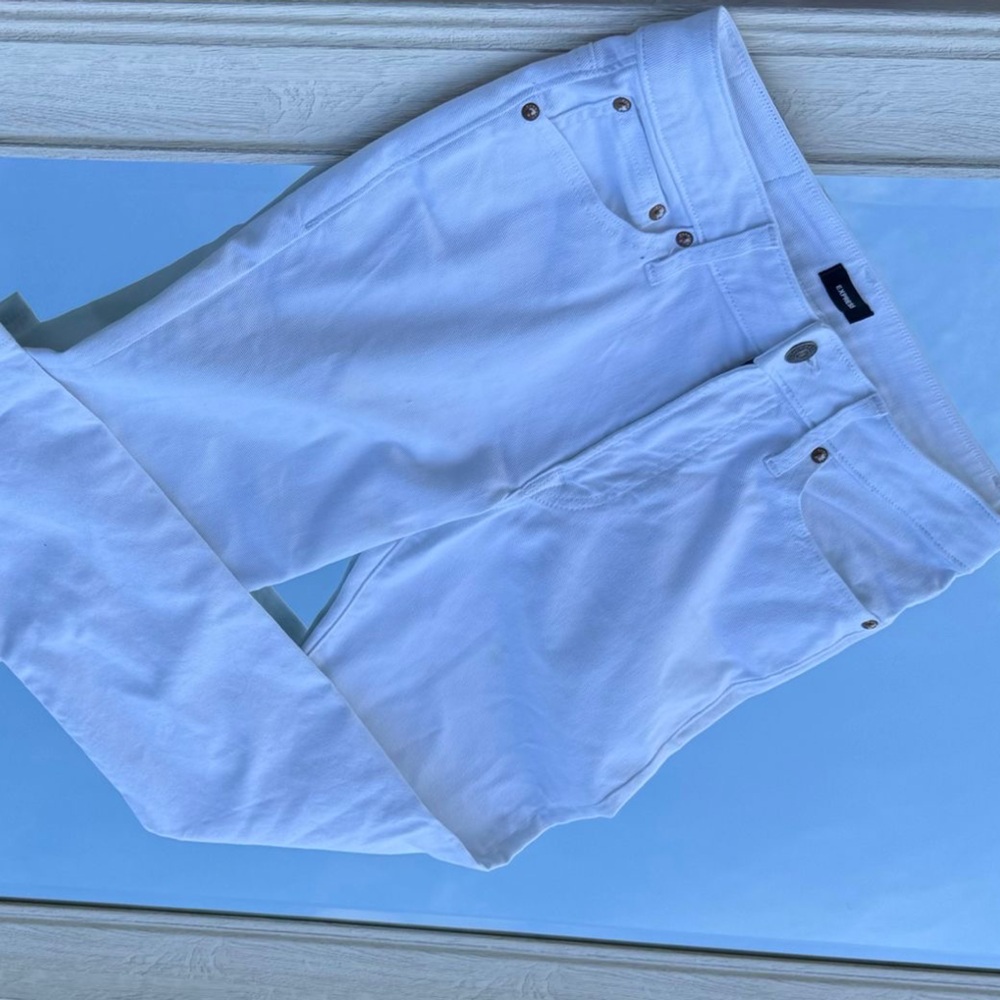 Express Men's Slim Jeans in White